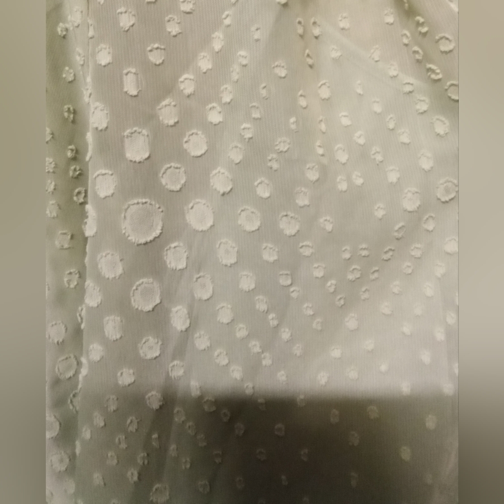 Textured Light Green Blouse - Picture 3 of 5